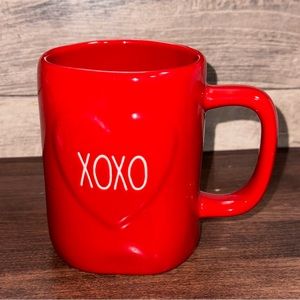Rae Dunn Red XOXO Ceramic Mug - NEW